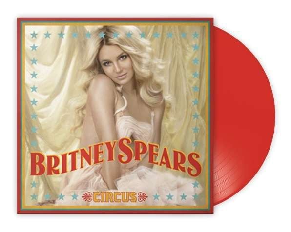 BRITNEY SPEARS - CIRCUS (2008) - LP 2023 LIMITED EDITION RED VINYL SIFIR PLAK