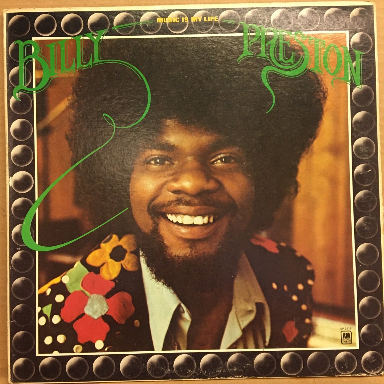 BILLY PRESTON - MUSIC IS MY LIFE 1972 2.EL PLAK