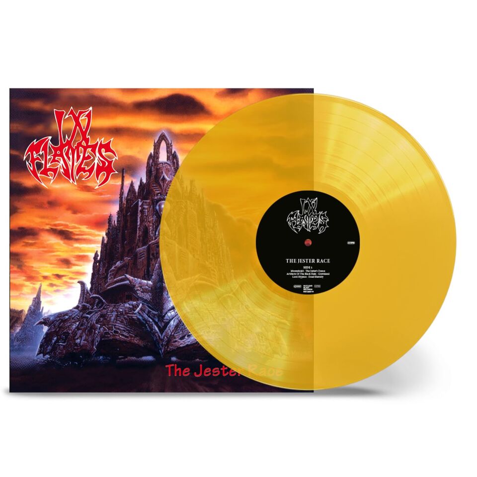 IN FLAMES - THE JESTER RACE (1996) - LP 2026 TRANSPARENT YELLOW COLOURED EDITION SIFIR PLAK