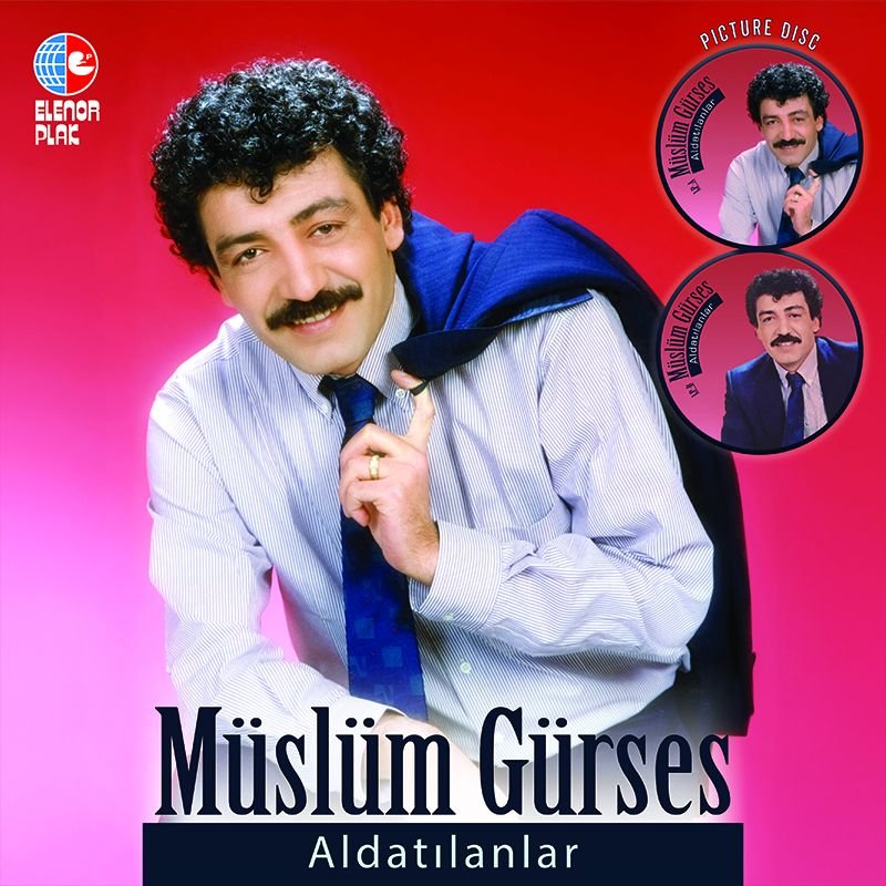 MÜSLÜM GÜRSES - ALDATILANLAR (1988) - LP 2025 BASIM RESİM BASKILI PICTURE DISC SIFIR PLAK