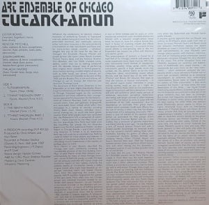 ART ENSEMBLE OF CHICAGO – TUTANKHAMUN (1974) - LP 2019 SIFIR PLAK