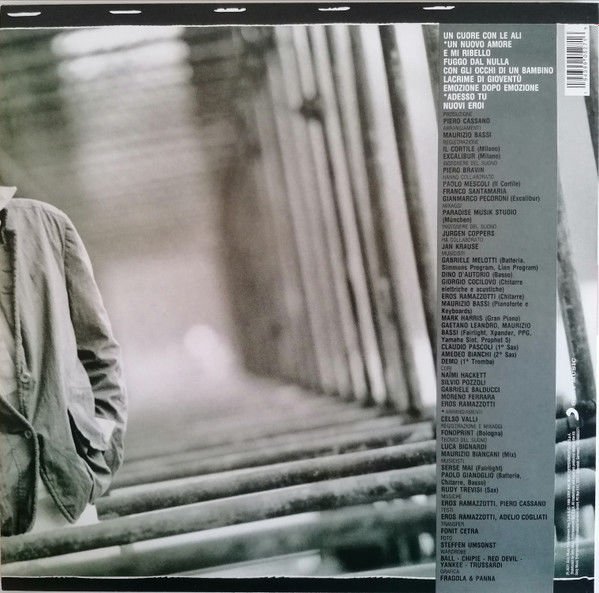 EROS RAMAZOTTI - NUOVI EROI (1986) - LP 35TH ANNIVERSARY REMASTERED EDITION 180GR SIFIR PLAK