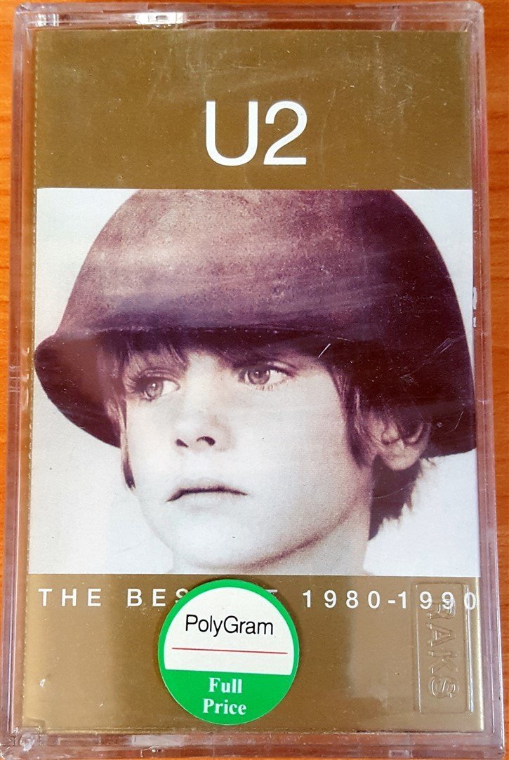 U2 - THE BEST OF 1980-1990 CASSETTE MADE IN TURKEY ''NEW''