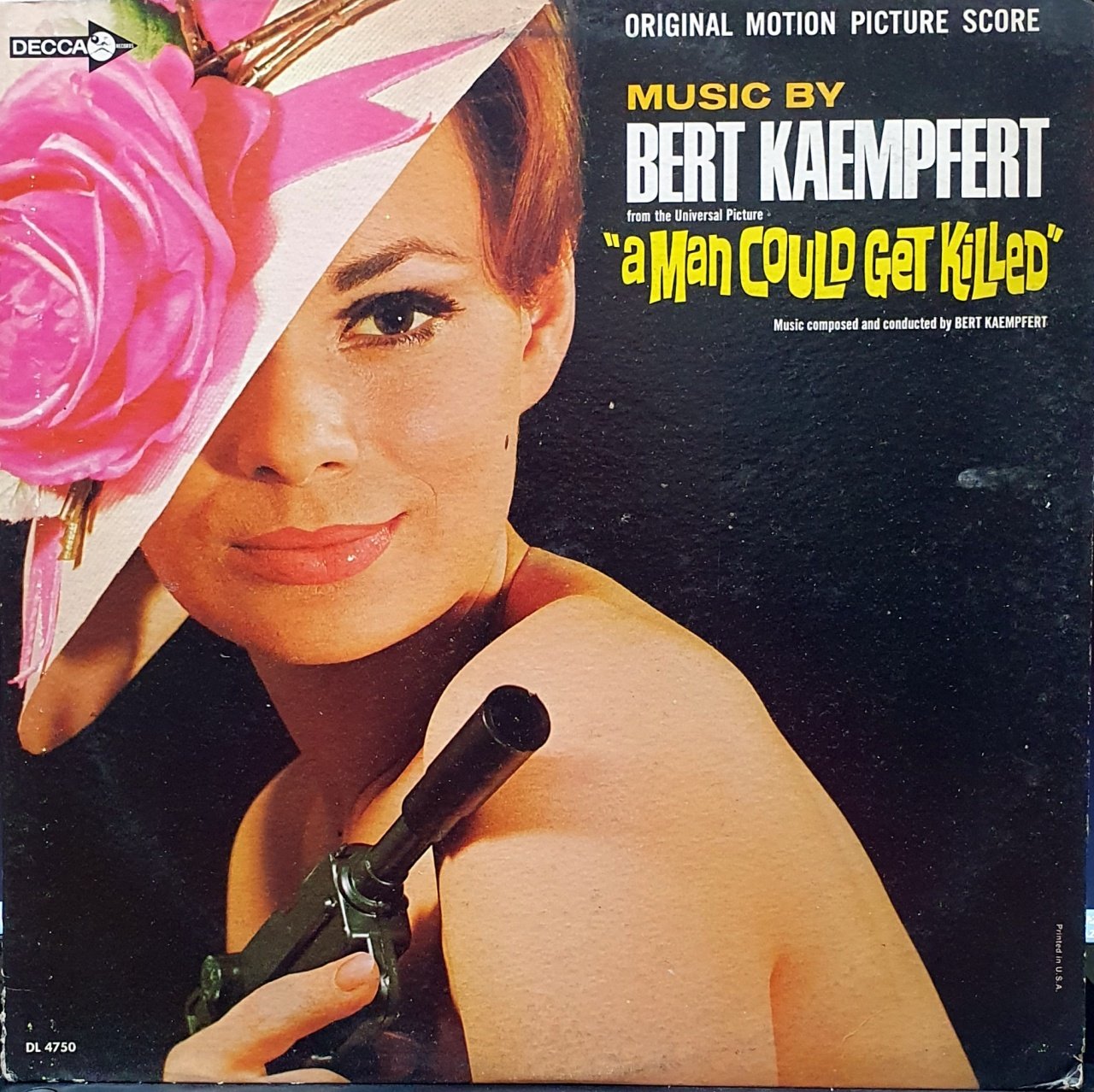 A MAN COULD GET KILLED SOUNDTRACK / BERT KAEMPFERT (1966) - LP 2.EL PLAK