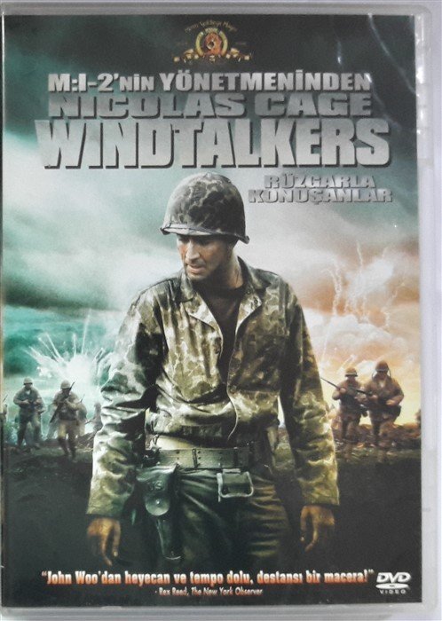 WINDTALKERS - RÜZGARLA KONUŞANLAR - NICOLAS CAGE - JOHN WOO - DVD 2.EL