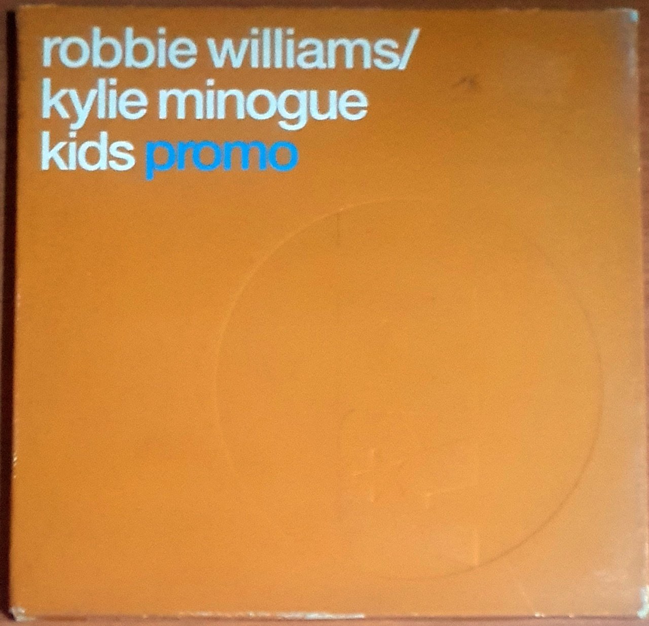 ROBBIE WILLIAMS / KYLIE MINOGUE - KIDS (1992) - CD PROMO SINGLE 2.EL