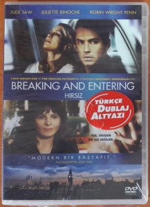 HIRSIZ - BREAKING AND ENTERING - JUDE LAW - JULIETTE BINOCHE - ROBIN WRIGHT PENN - DVD SIFIR