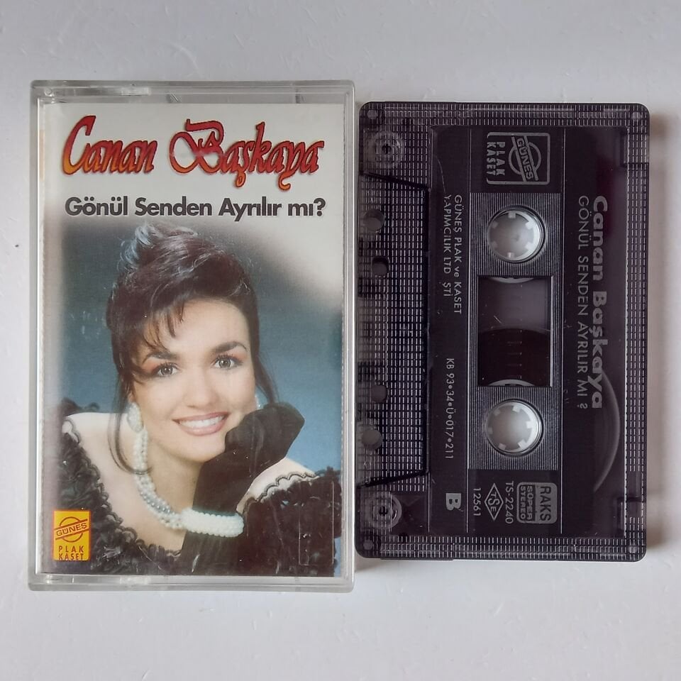 CANAN BAŞKAYA - GÖNÜL SENDEN AYRILIR MI? (1993) - KASET 2.EL