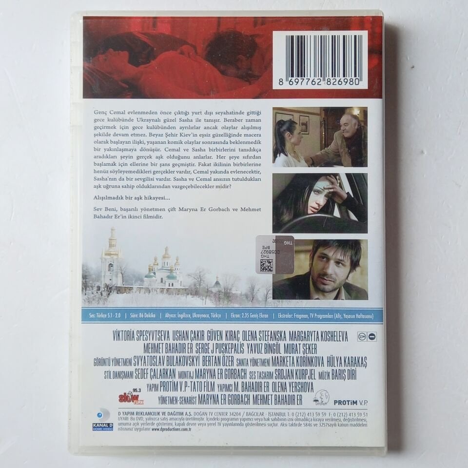 SEV BENİ - VICTORIA SPESYVTSEVA, USHAN ÇAKIR - DVD 2.EL