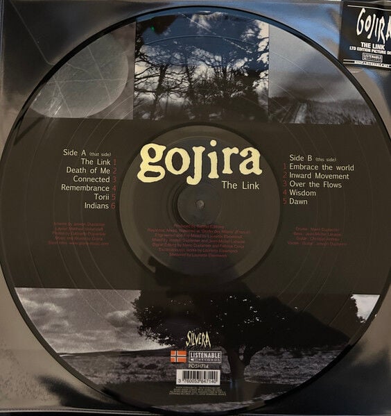 GOJIRA - THE LINK (2003) - LP 2024 PICTURE DISC EDITION SIFIR PLAK
