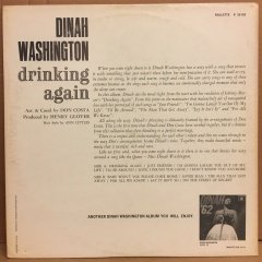 DINAH WASHINGTON - DRINKING AGAIN 2.EL PLAK