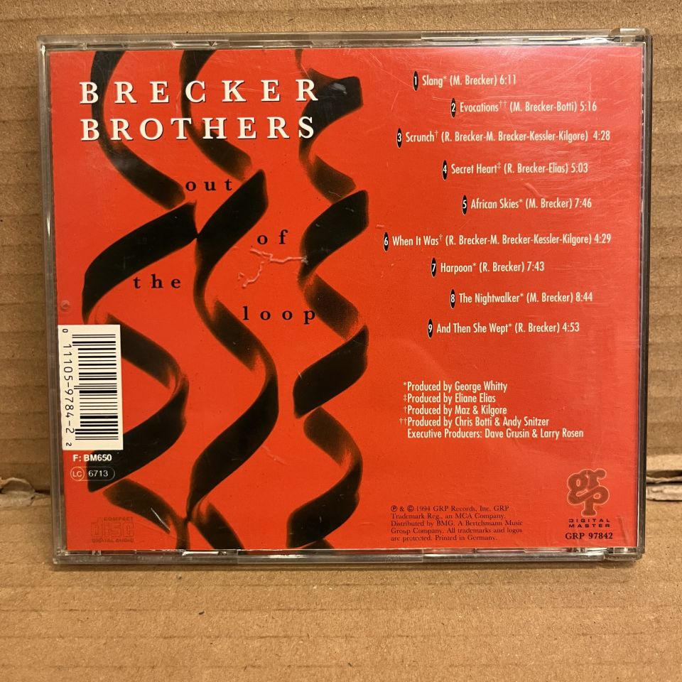 BRECKER BROTHERS – OUT OF THE LOOP (1994) - CD 2.EL