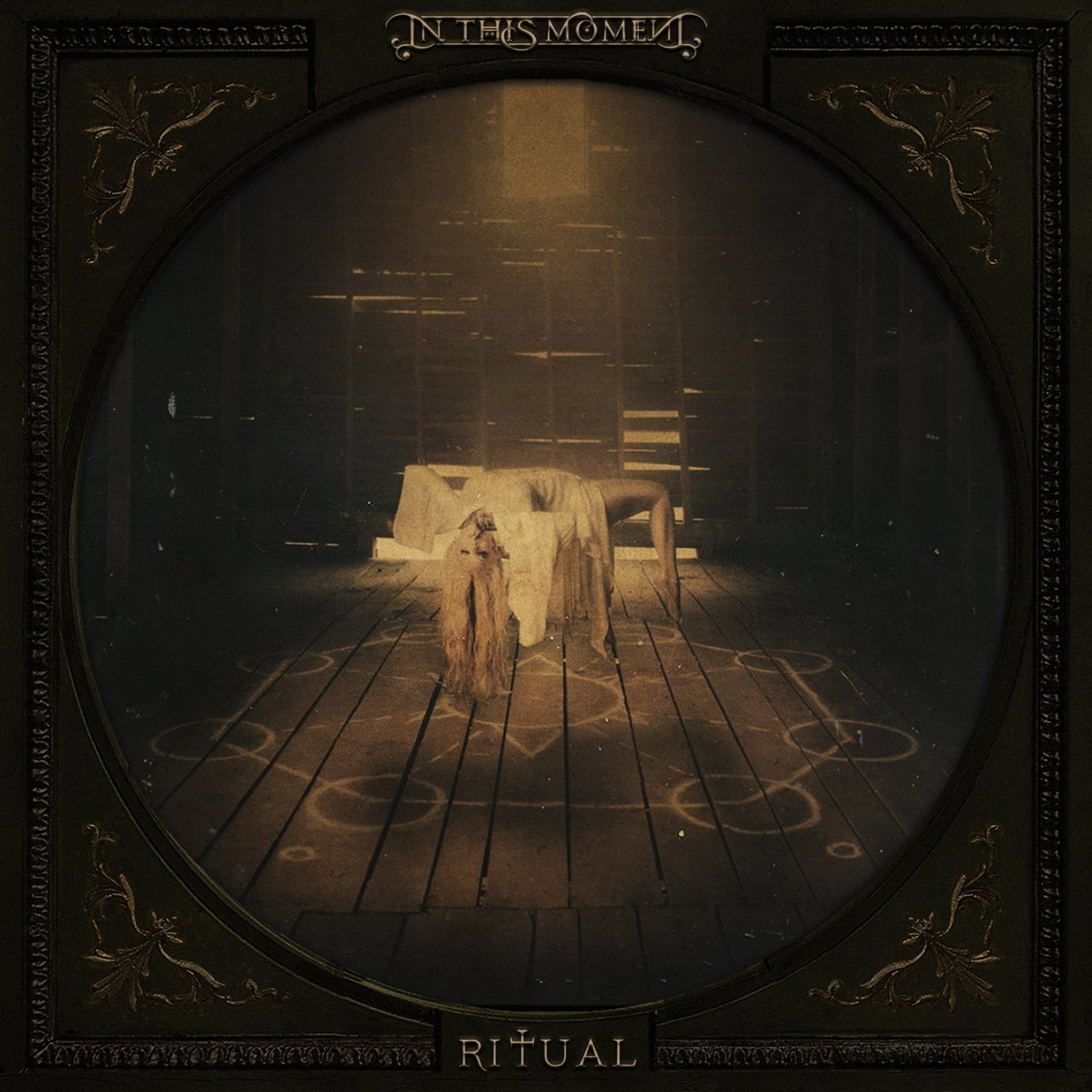 IN THIS MOMENT RITUAL (2017) LP GOLD COLOURED SIFIR