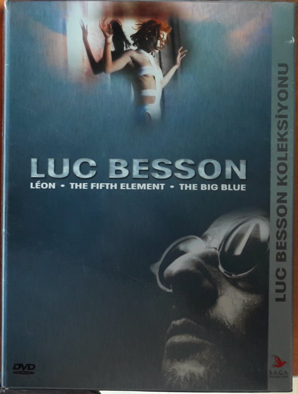 LUC BESSON KOLEKSİYONU: LÉON, THE FIFTH ELEMENT - THE BIG BLUE - DVD KUTU 2.EL