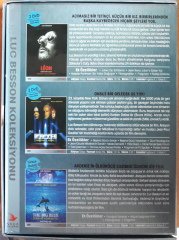 LUC BESSON KOLEKSİYONU: LÉON, THE FIFTH ELEMENT - THE BIG BLUE - DVD KUTU 2.EL