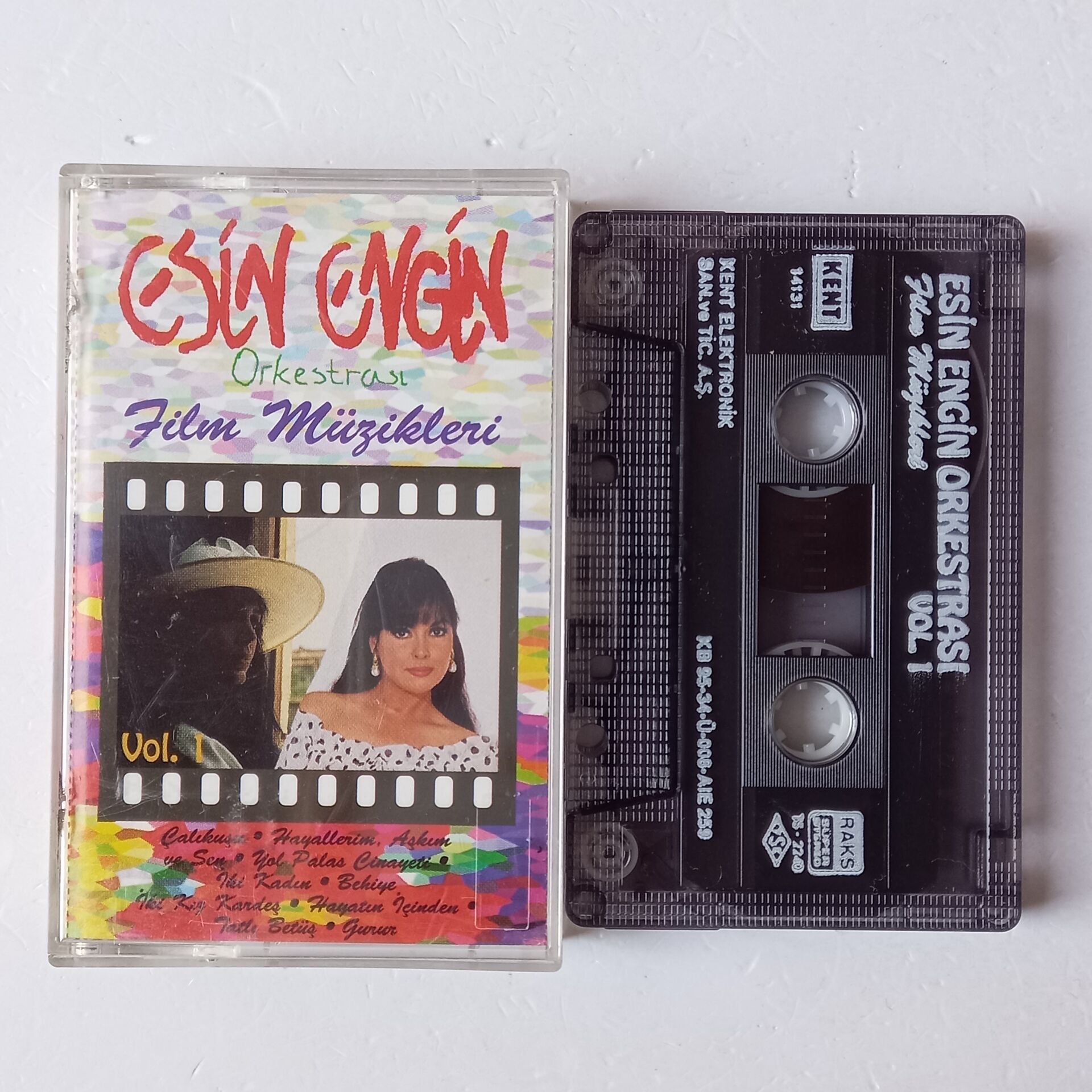 ESİN ENGİN ORKESTRASI - FİLM MÜZİKLERİ (1995) - KASET 2.EL