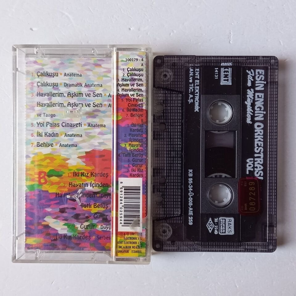 ESİN ENGİN ORKESTRASI - FİLM MÜZİKLERİ (1995) - KASET 2.EL