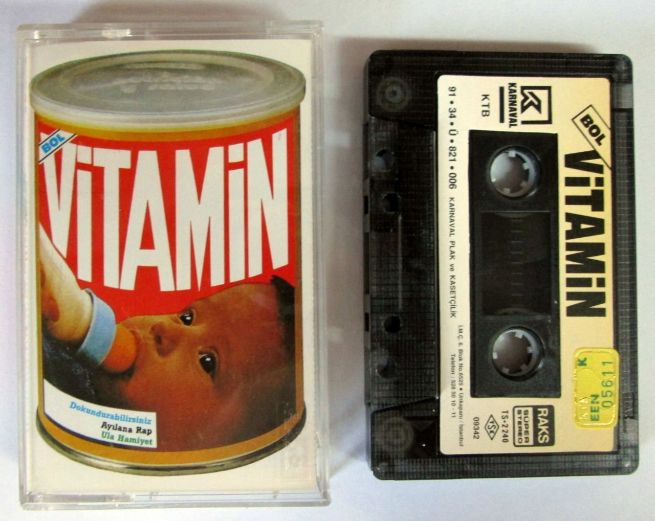 VİTAMİN - BOL VİTAMİN - KASET 2.EL
