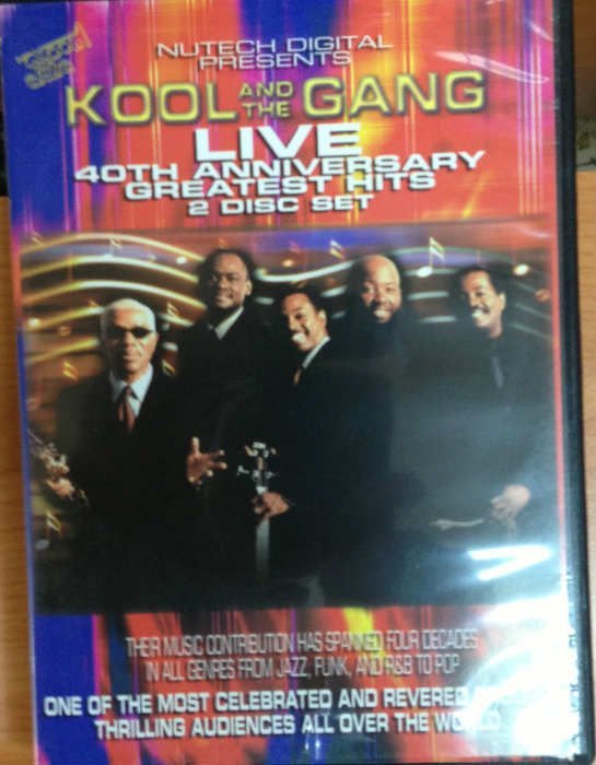 KOOL AND THE GANG - LIVE - 2DVD 2.EL