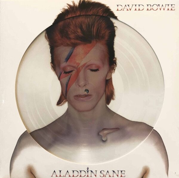 DAVID BOWIE - ALAADDIN SANE (1973) - LP 2023 PICTURE DISC EDITION SIFIR PLAK