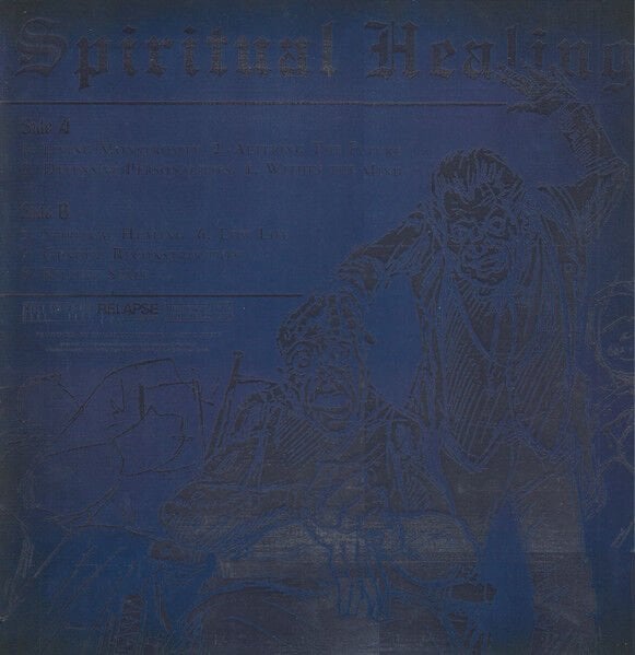 DEATH - SPIRITUAL HEALING (1990) - LP 2024 TRI COLOR MERGE WITH SPLATTER EDITION SIFIR PLAK