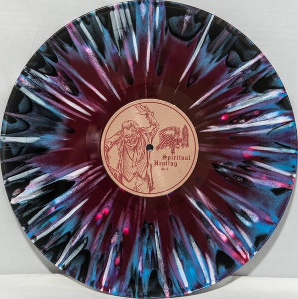 DEATH - SPIRITUAL HEALING (1990) - LP 2024 TRI COLOR MERGE WITH SPLATTER EDITION SIFIR PLAK