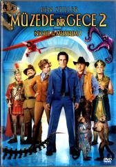 MÜZEDE BİR GECE 2 - NIGHT AT THE MUSEUM 2 BATTLE OF THE SMITHSONIAN - BEN STILLER - DVD 2.EL