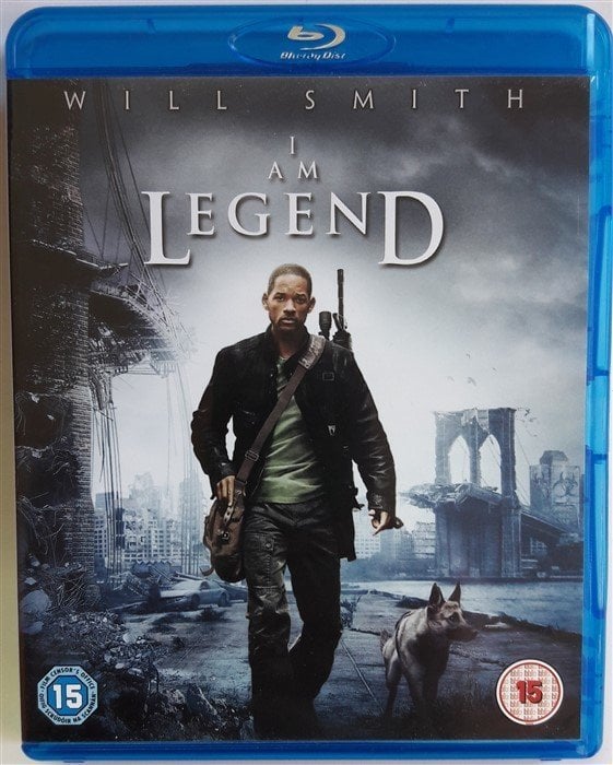 I AM LEGEND - WILL SMITH - BLU-RAY 2.EL TÜRKÇE ALTYAZI YOKTUR