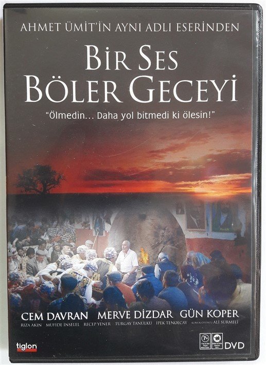 BİR SES BÖLER GECEYİ - CEM DAVRAN - MERVE DİZDAR - GÜN KOPER - ERSAN ARSEVER - DVD 2.EL (AHMET ÜMİT)
