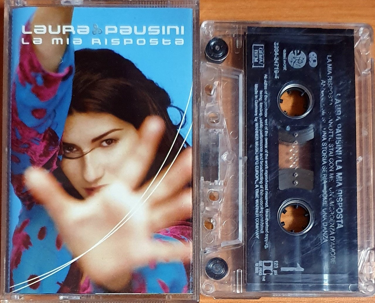 LAURA PAUSINI - LA MIA RISPOSTA - KASET MADE IN GERMANY 2.EL