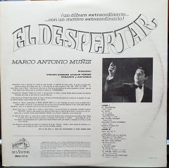 MARCO ANTONIO MUNIZ - EL DESPERTAR - LP 2.EL PLAK
