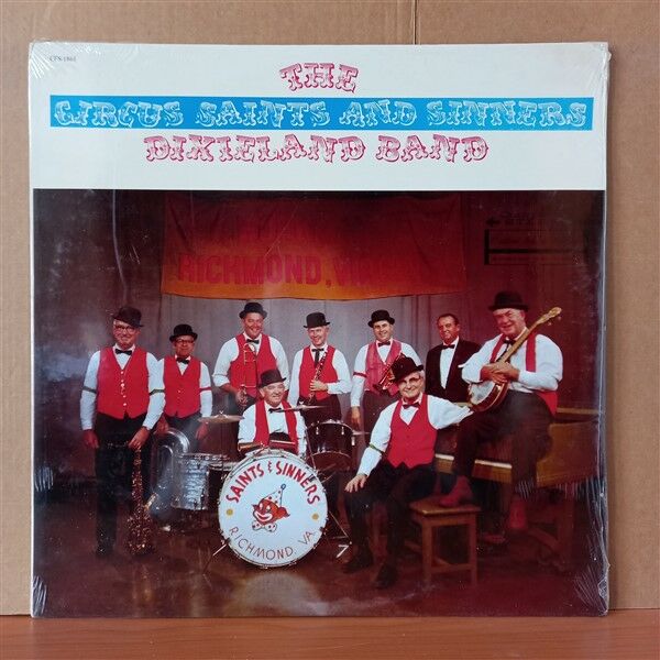 THE CIRCUS SAINTS AND SINNERS DIXIELAND BAND – THE CIRCUS SAINTS AND SINNERS DIXIELAND BAND (1968) - LP DÖNEM BASKISI SIFIR PLAK