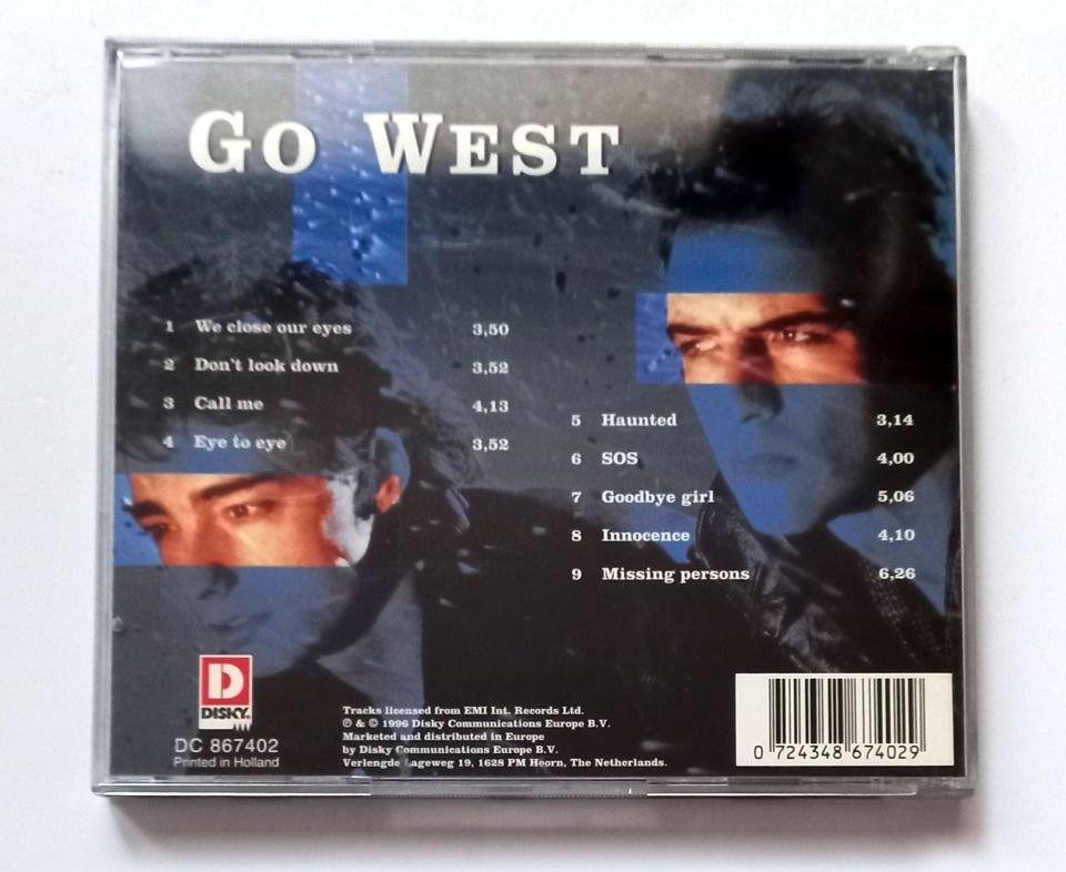 GO WEST – GO WEST (1996) - CD 2.EL
