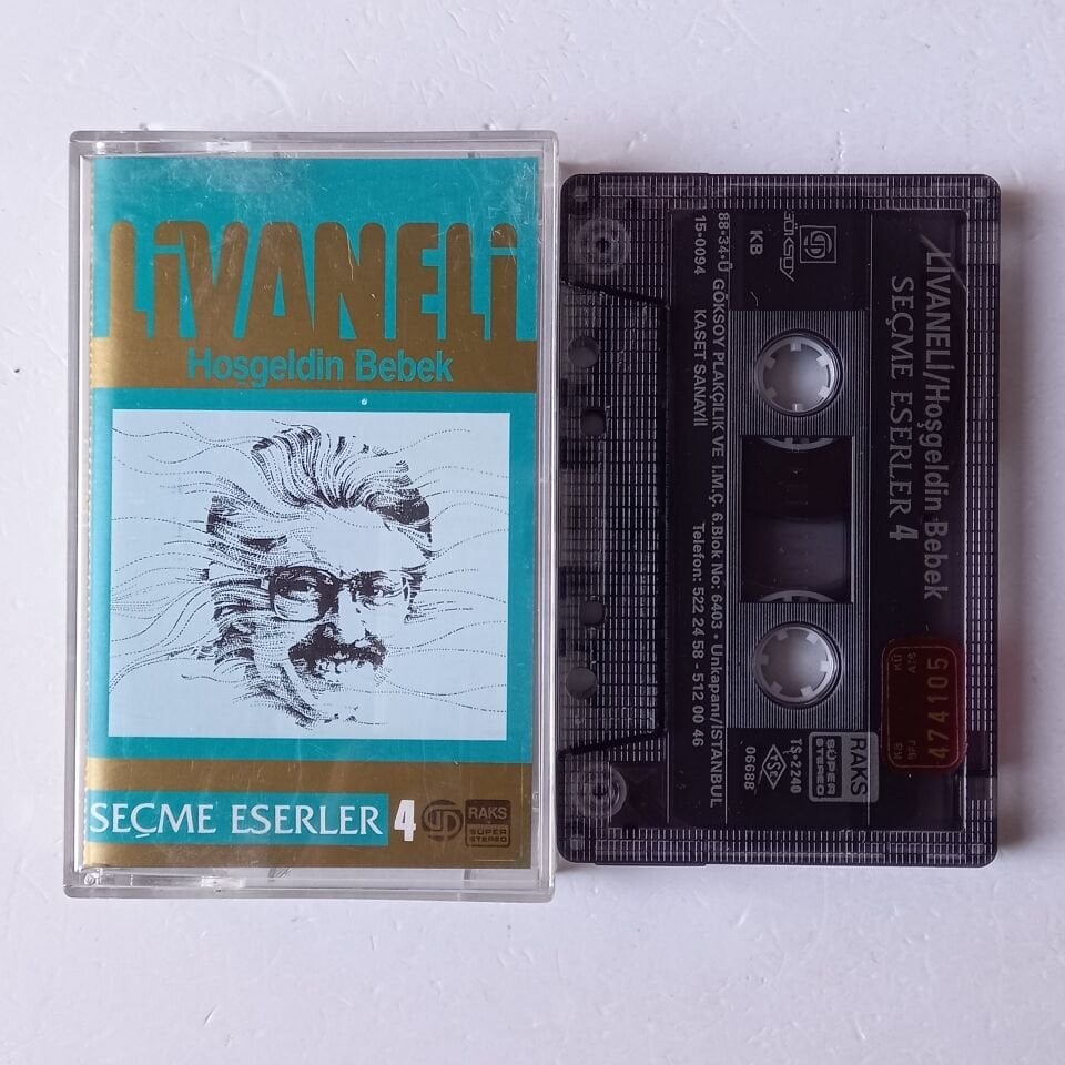 LİVANELİ - HOŞGELDİN BEBEK (1988) - KASET 2.EL