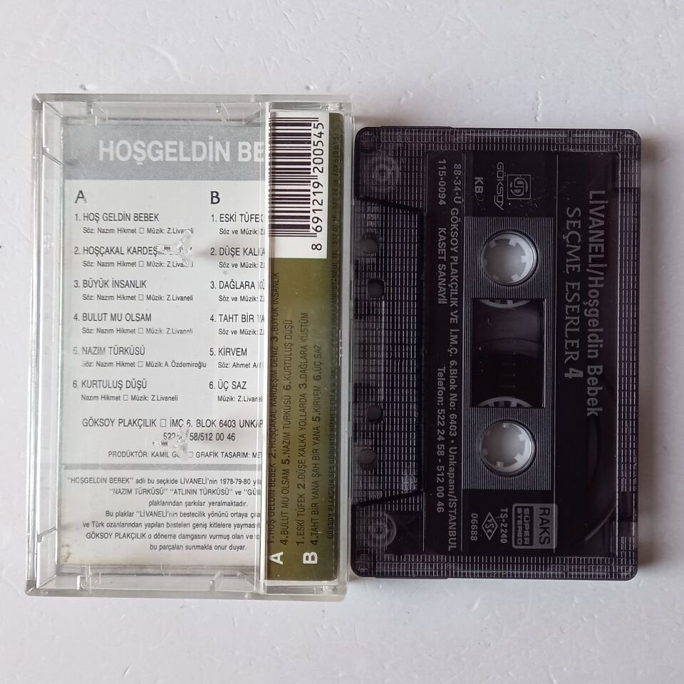 LİVANELİ - HOŞGELDİN BEBEK (1988) - KASET 2.EL