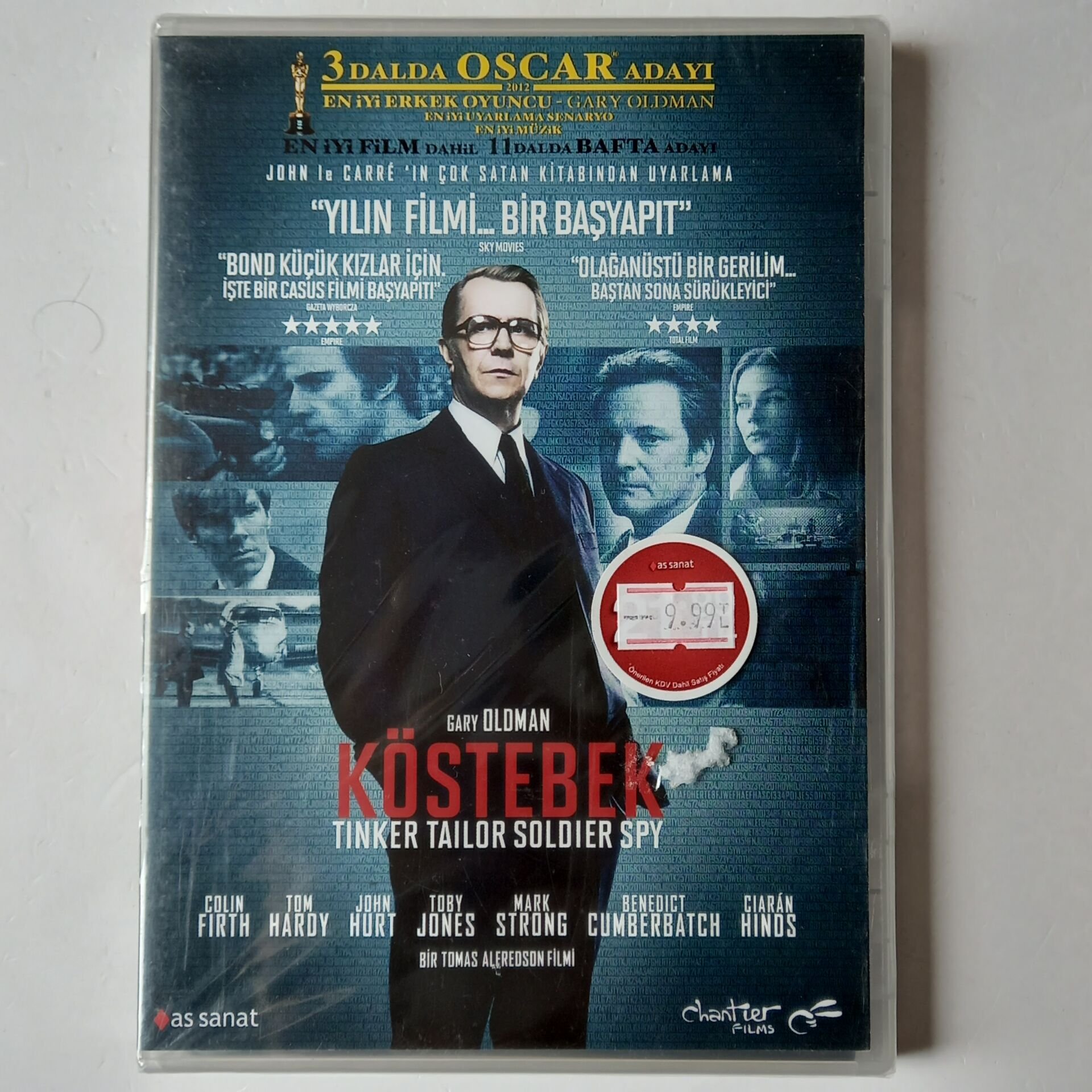 KÖSTEBEK / TINKER TAILOR SOLDIER SPY - GARY OLDMAN - DVD AMBALAJINDA SIFIR