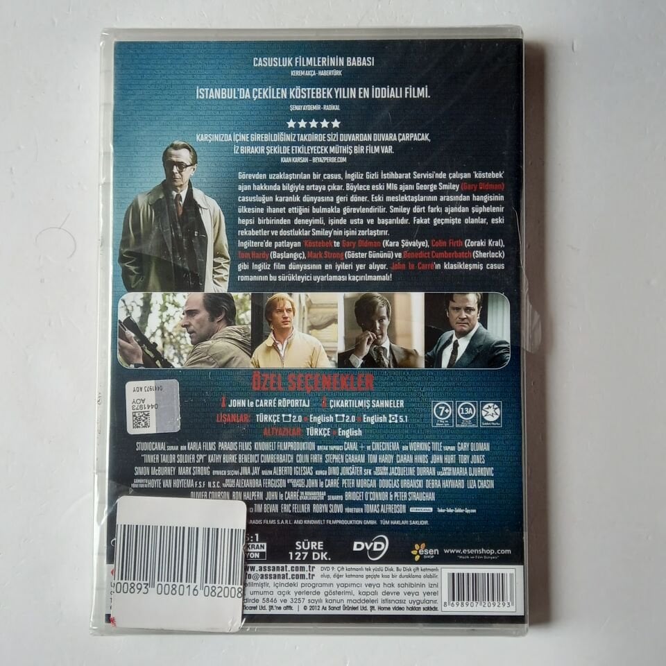 KÖSTEBEK / TINKER TAILOR SOLDIER SPY - GARY OLDMAN - DVD AMBALAJINDA SIFIR