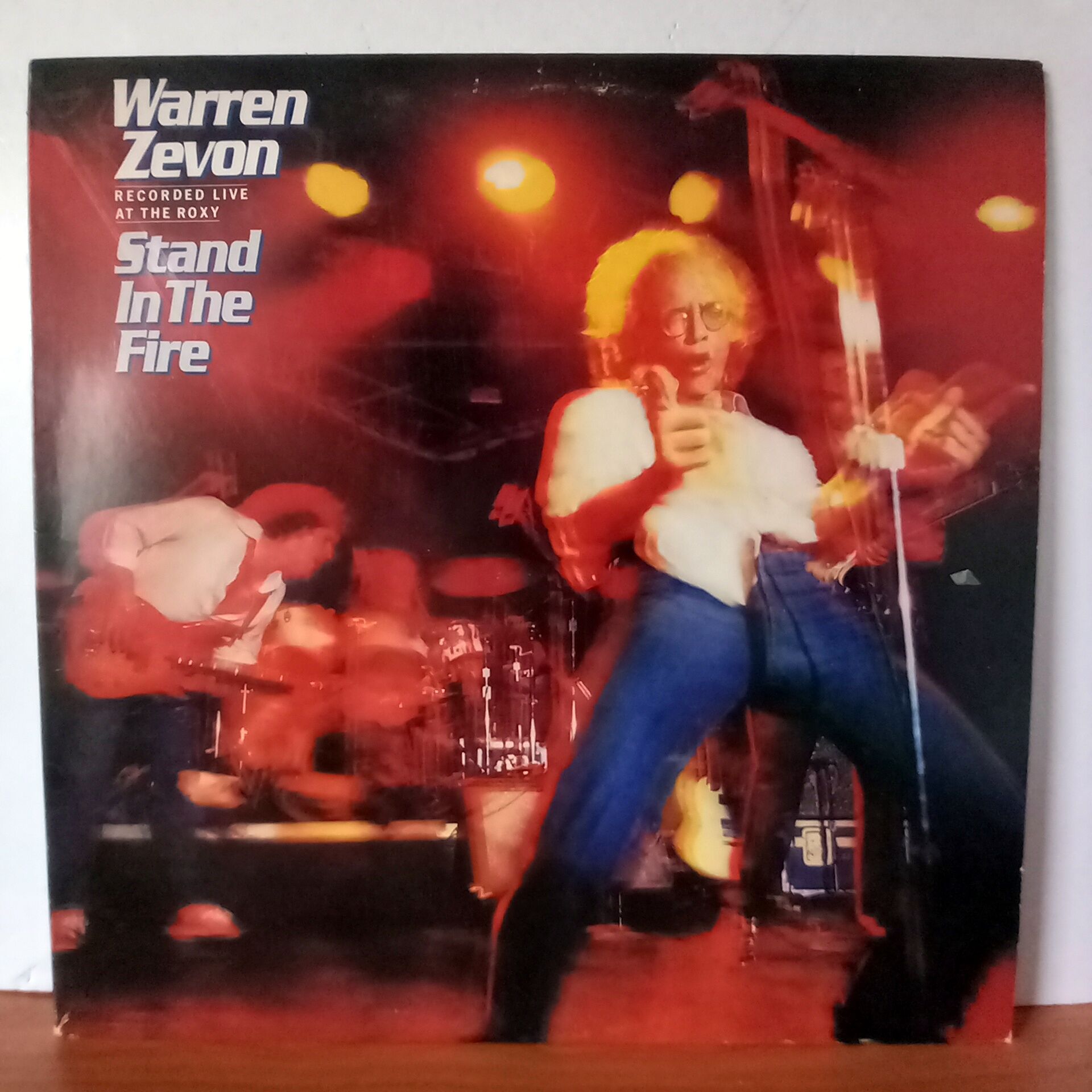 WARREN ZEVON – STAND IN THE FIRE / RECORDED LIVE AT THE ROXY (1980) - LP 2.EL PLAK