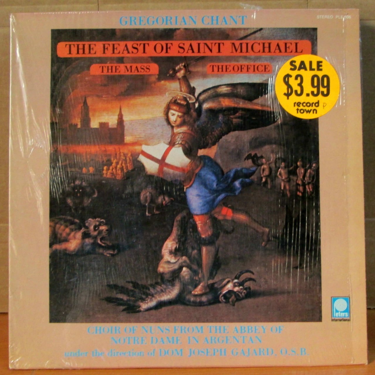 GREGORIAN CHANT FEAST OF SAINT MICHAEL LP 2.EL