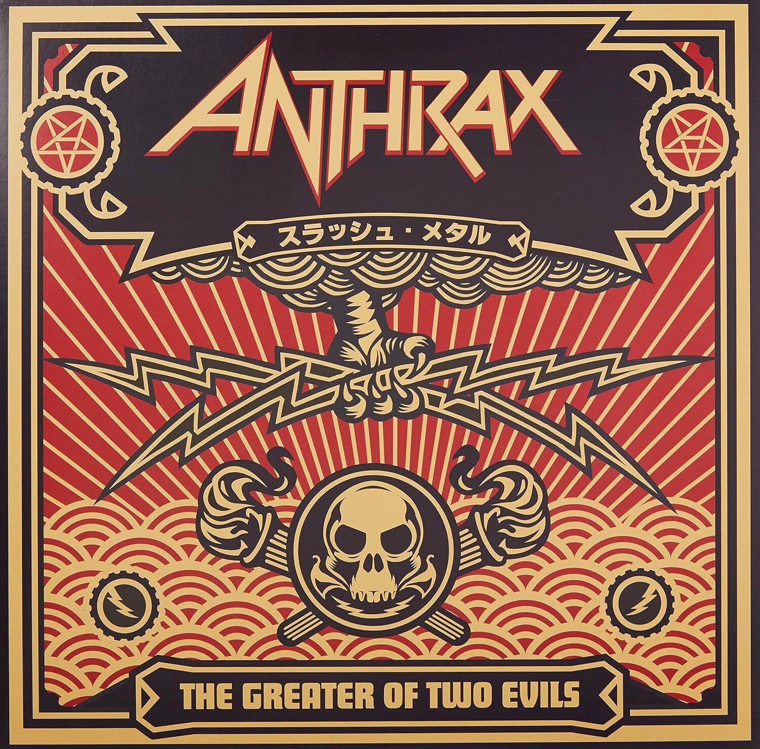 ANTHRAX - THE GREATER OF TWO EVILS (2004) - 2xLP 2022 EDITION SIFIR PLAK
