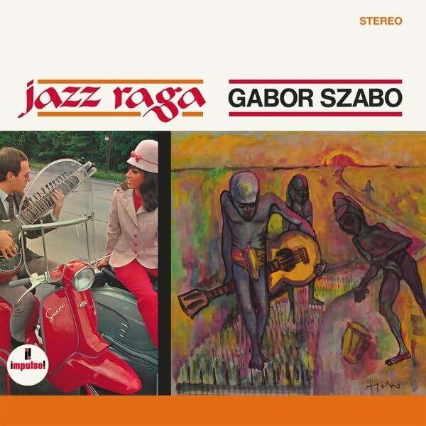 GABOR SZABO - JAZZ RAGA (1967) - LP 180GR 2025 EDITION JAZZ ROCK PSYCHEDELI FUSION SIFIR PLAK