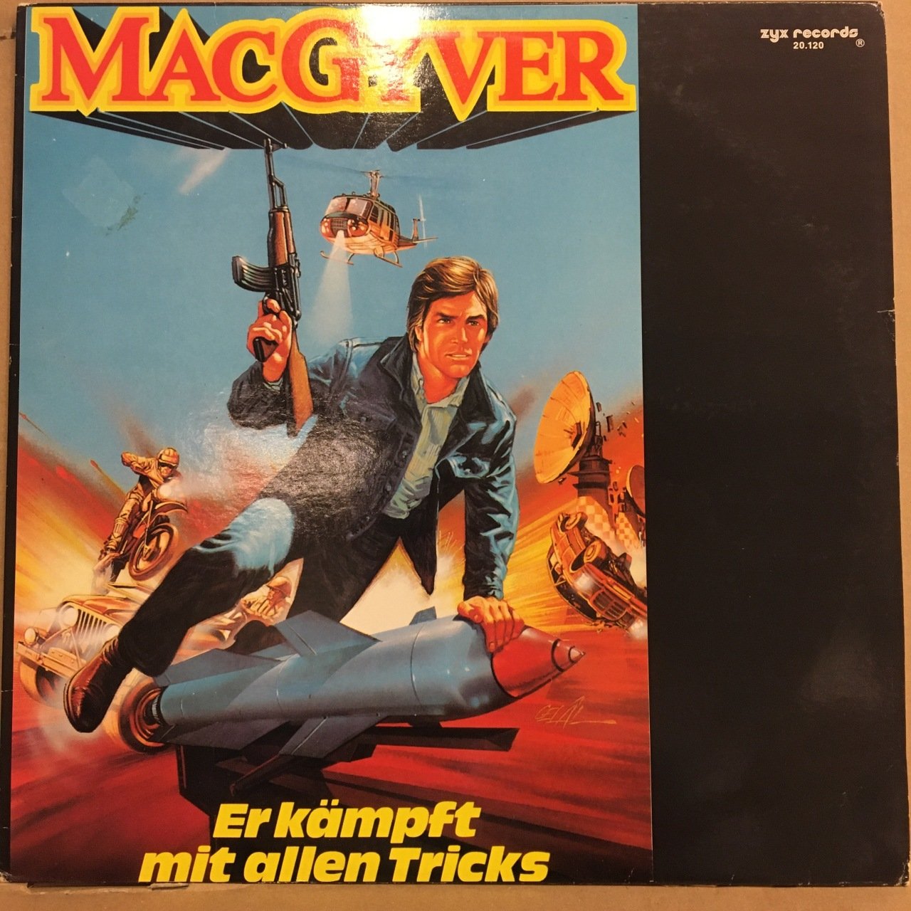 MACGYVER - ER KAMPFT MIT ALLEN TRICKS SOUNDTRACK RANDY EDELMAN (1988) 2.EL PLAK