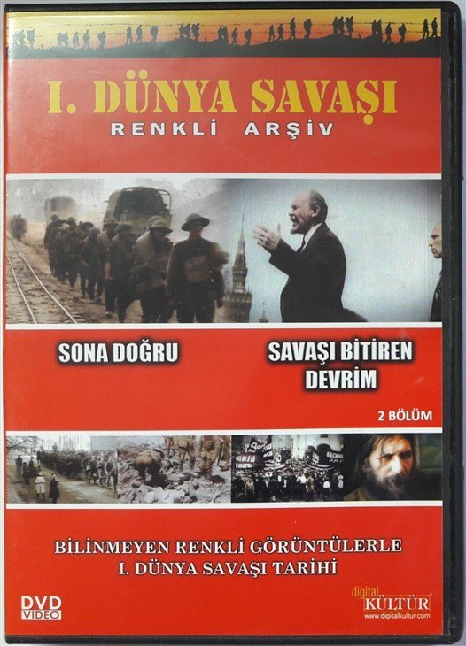 I. DÜNYA SAVAŞI - BELGESEL - DVD 2.EL