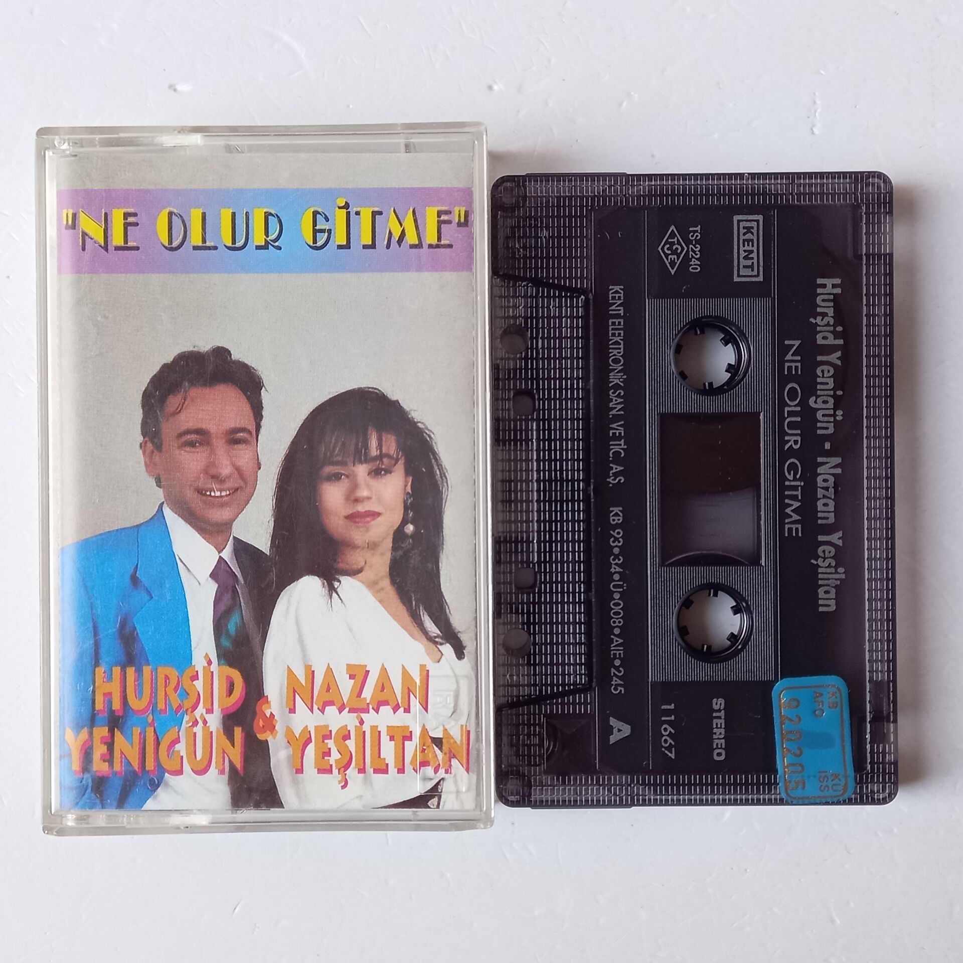 HURŞİD YENİGÜN & NAZAN YEŞİLTAN - NE OLUR GİTME (1993) - KASET 2.EL