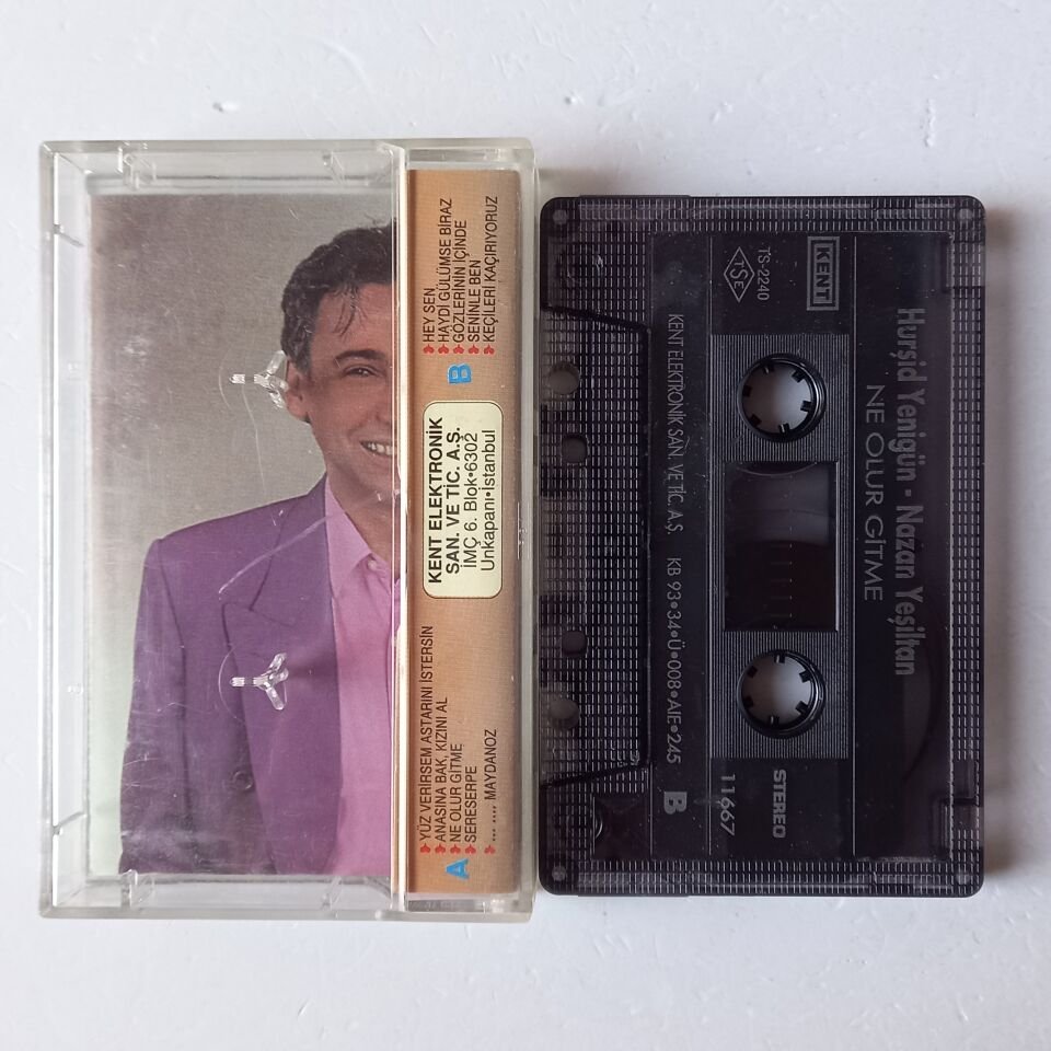 HURŞİD YENİGÜN & NAZAN YEŞİLTAN - NE OLUR GİTME (1993) - KASET 2.EL