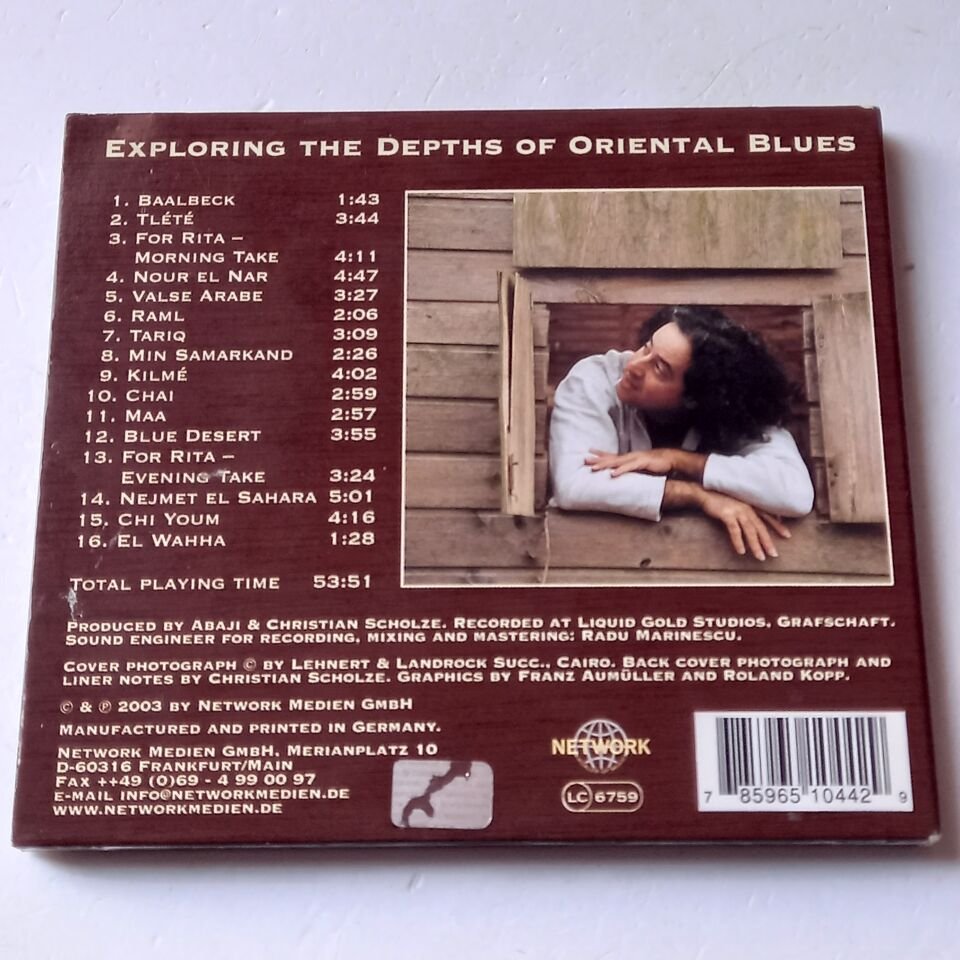 ABAJI – ORIENTAL VOYAGE (2003) - CD DIGIPAK 2.EL