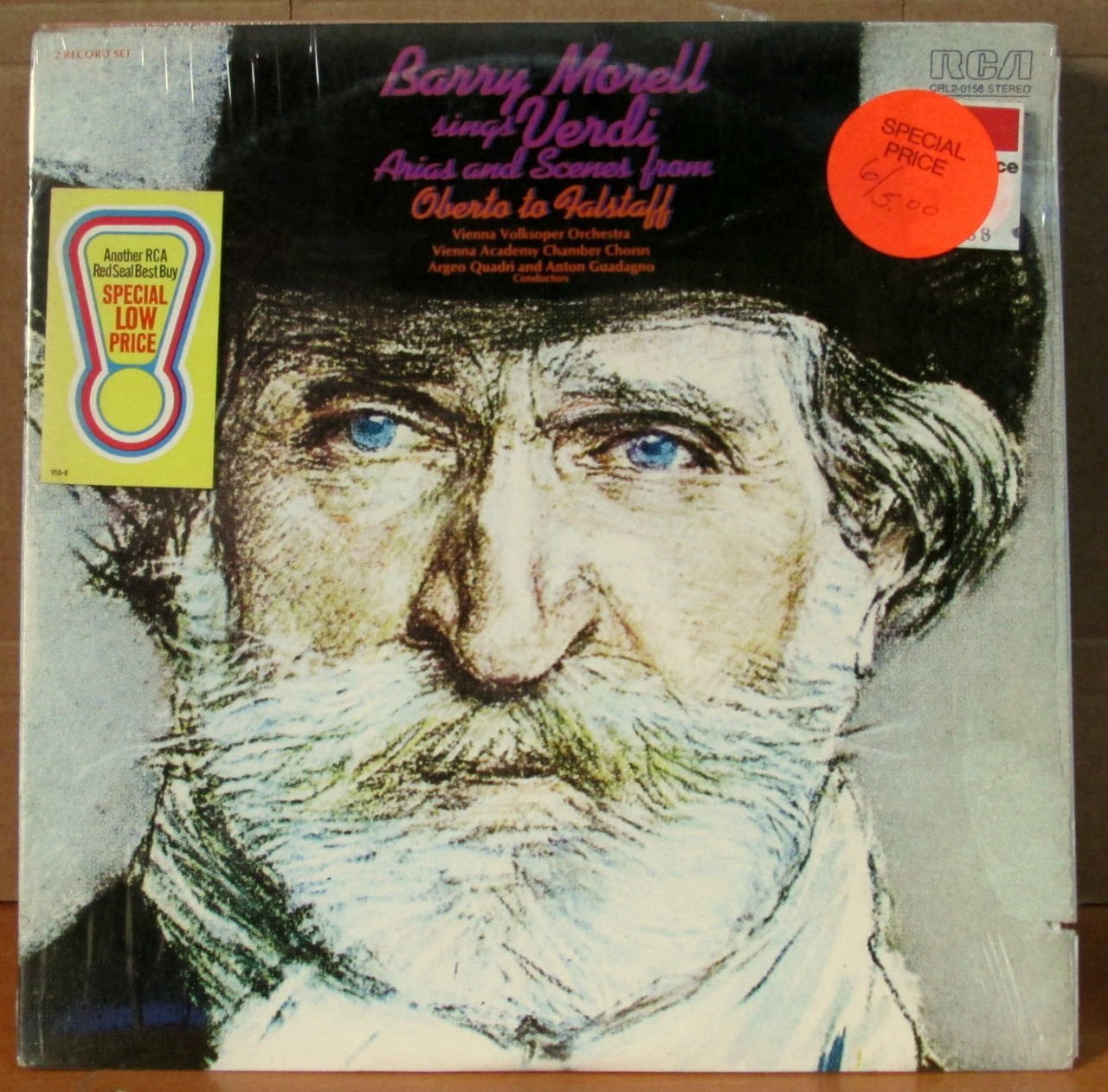 BARRY MORELL sings VERDI - LP 2.EL