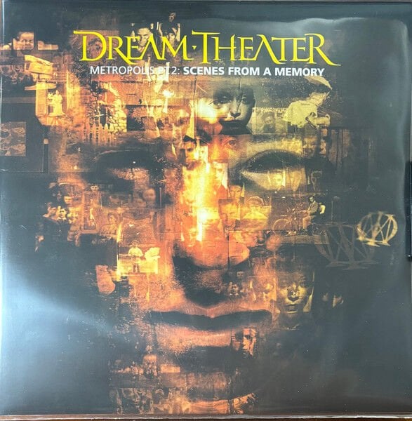 DREAM THEATER – METROPOLIS PT. 2: SCENES FROM A MEMORY (1999) - 2LP 2025 REISSUE REPRESS LIMITED EDITION CLEAR VINYL SIFIR PLAK