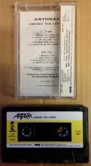 ANTHRAX - AMONG THE LIVING CASSETTE MADE IN TURKEY ''USED''
