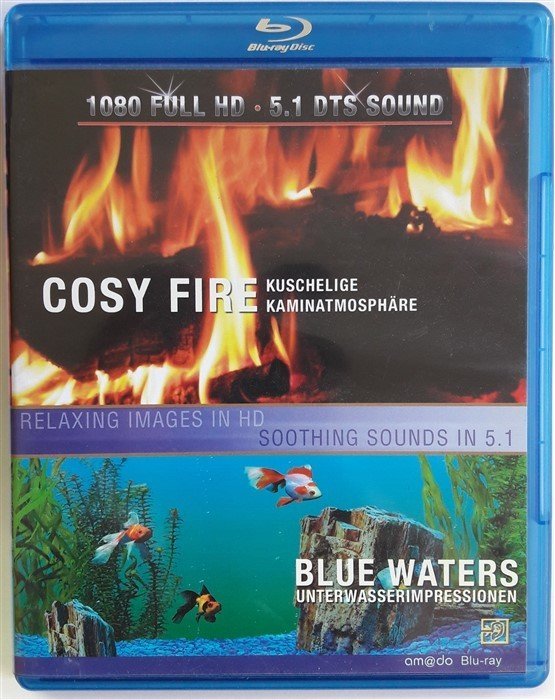 COSY FIRE (ŞÖMİNE) - BLUE WATERS - BLU-RAY 2.EL